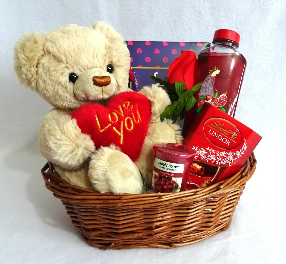 Valentines Gift Ideas For Wife
 Valentines Gift Basket Hamper Birthday t for Wife