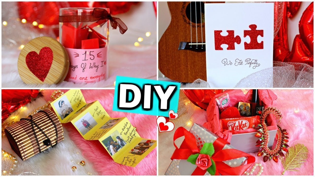 Valentines Gift Ideas
 DIY Last Minute Valentine s Day Gift Ideas for him her