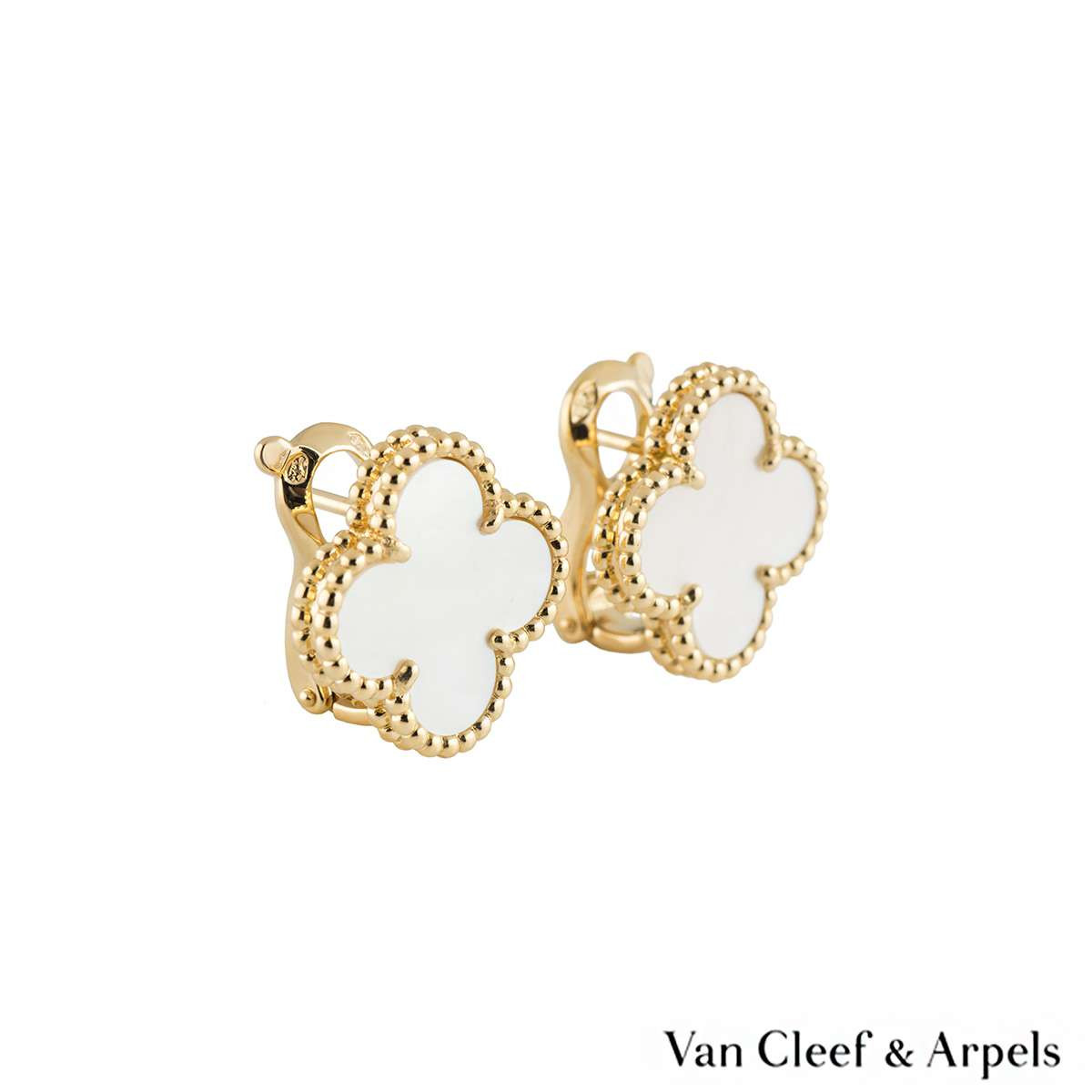 Van Cleef Earrings
 Van Cleef & Arpels Vintage Alhambra Earrings