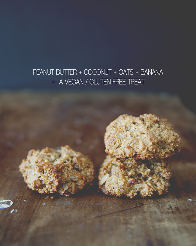 Vegan Gluten Free Peanut Butter Cookies
 VEGAN GLUTEN FREE PEANUT BUTTER COCONUT OATS
