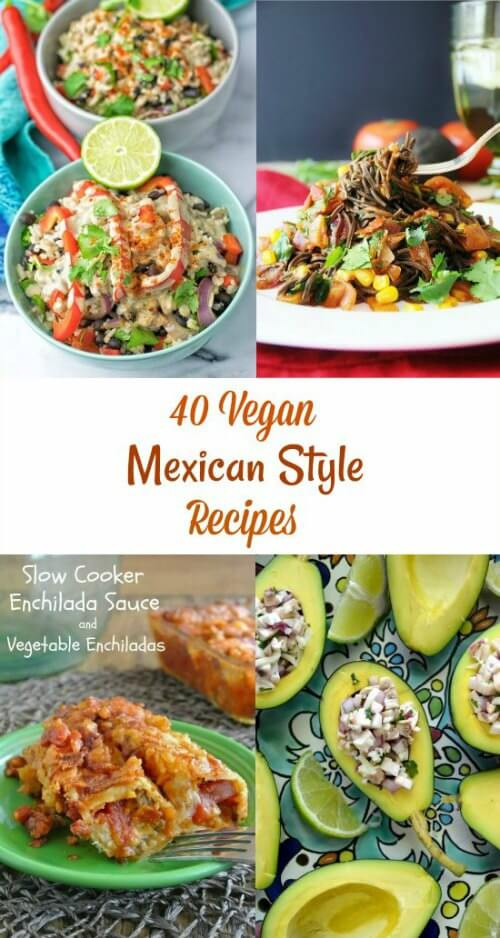Vegan Mexican Food Recipes
 40 Vegan Mexican Style Recipes Vegan in the Freezer