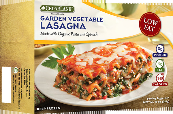Vegetable Lasagna Calories
 Low Fat Garden Ve able Lasagna