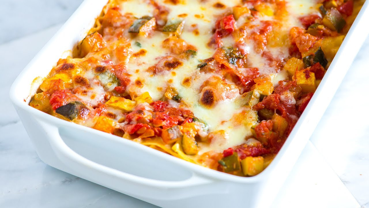 Vegetable Lasagna Recipes
 Easy Ve able Lasagna Recipe How to Make Fresh