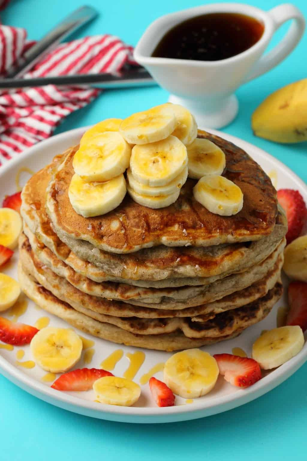 Vegetarian Banana Pancakes Recipe
 Vegan Banana Pancakes Light and Fluffy Loving It Vegan