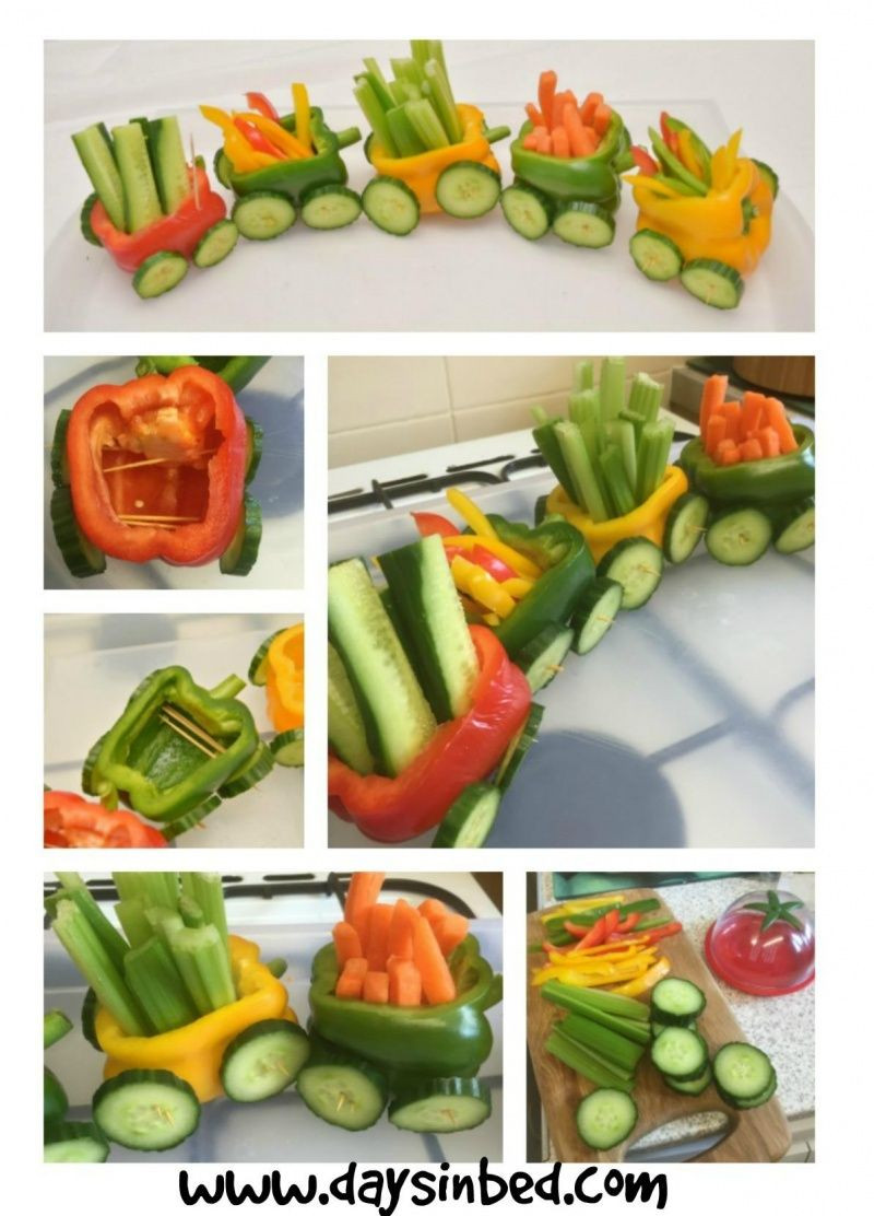 Vegetarian Birthday Party Food Ideas
 Ve able Train A Fun Party Food Idea