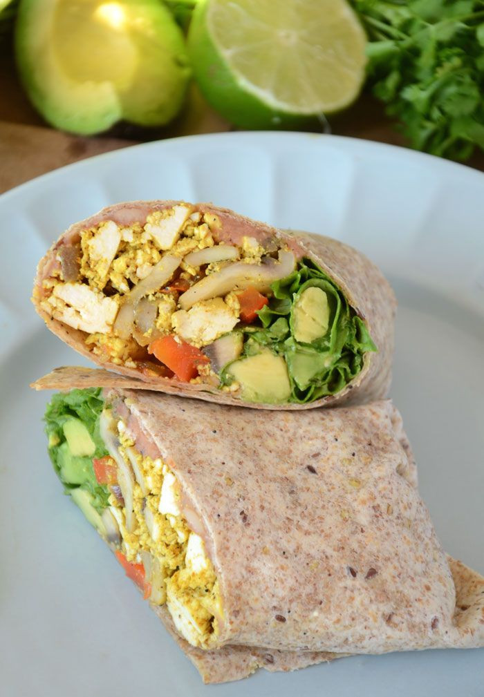 Vegetarian Breakfast Burrito Recipes
 Healthy Vegan Breakfast Burritos Recipe