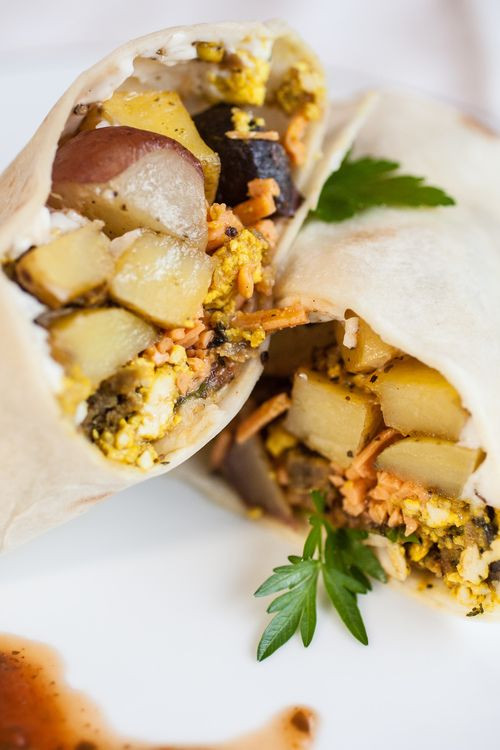 Vegetarian Breakfast Burrito Recipes
 Ve arian Breakfast Burritos Recipe — Dishmaps