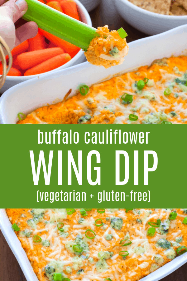 Vegetarian Game Day Recipes
 Ve arian Buffalo Cauliflower Wing Dip