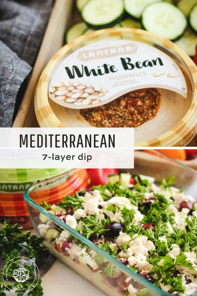 Vegetarian Game Day Recipes
 Mediterranean 7 Layer Dip for Gameday Snacks in 2019