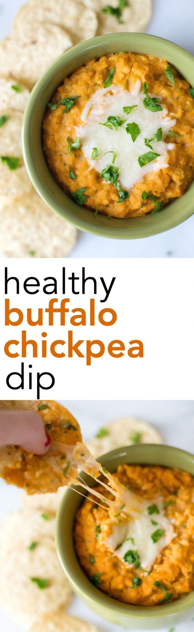 Vegetarian Game Day Recipes
 Healthy Buffalo Chickpea Dip Recipe