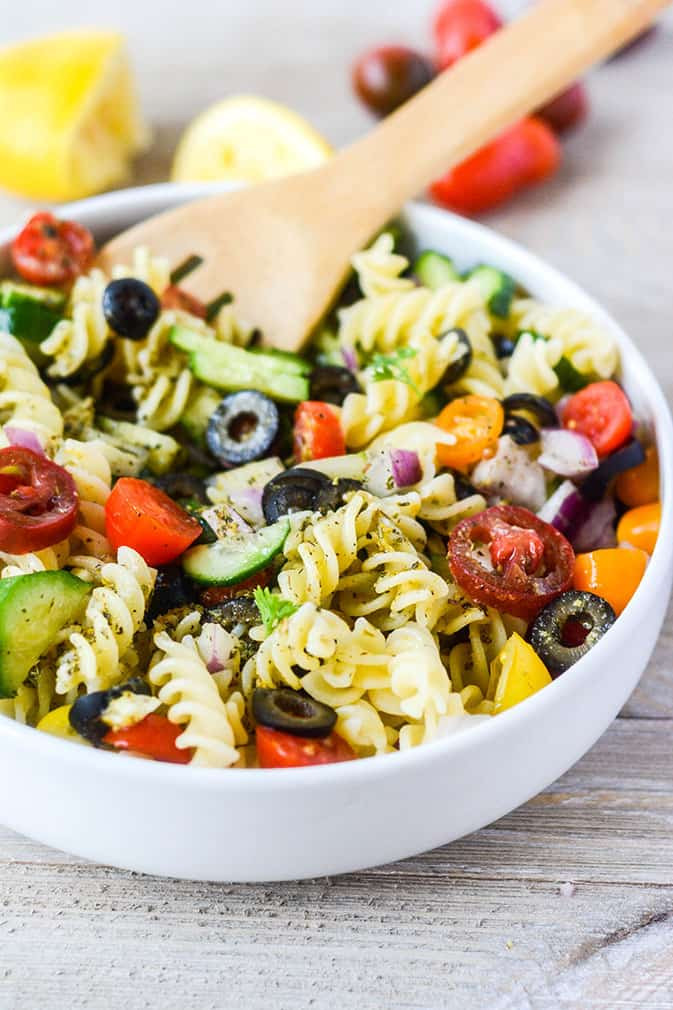 Vegetarian Macaroni Salad
 Vegan Italian Pasta Salad