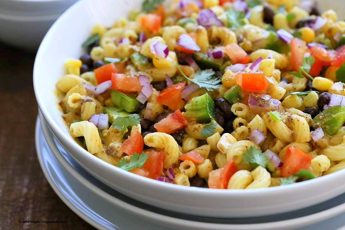 Vegetarian Macaroni Salad
 Summer Ve able Pasta Salad Recipe