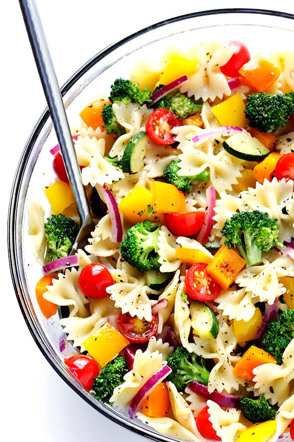 Vegetarian Macaroni Salad
 Veggie Lovers Pasta Salad