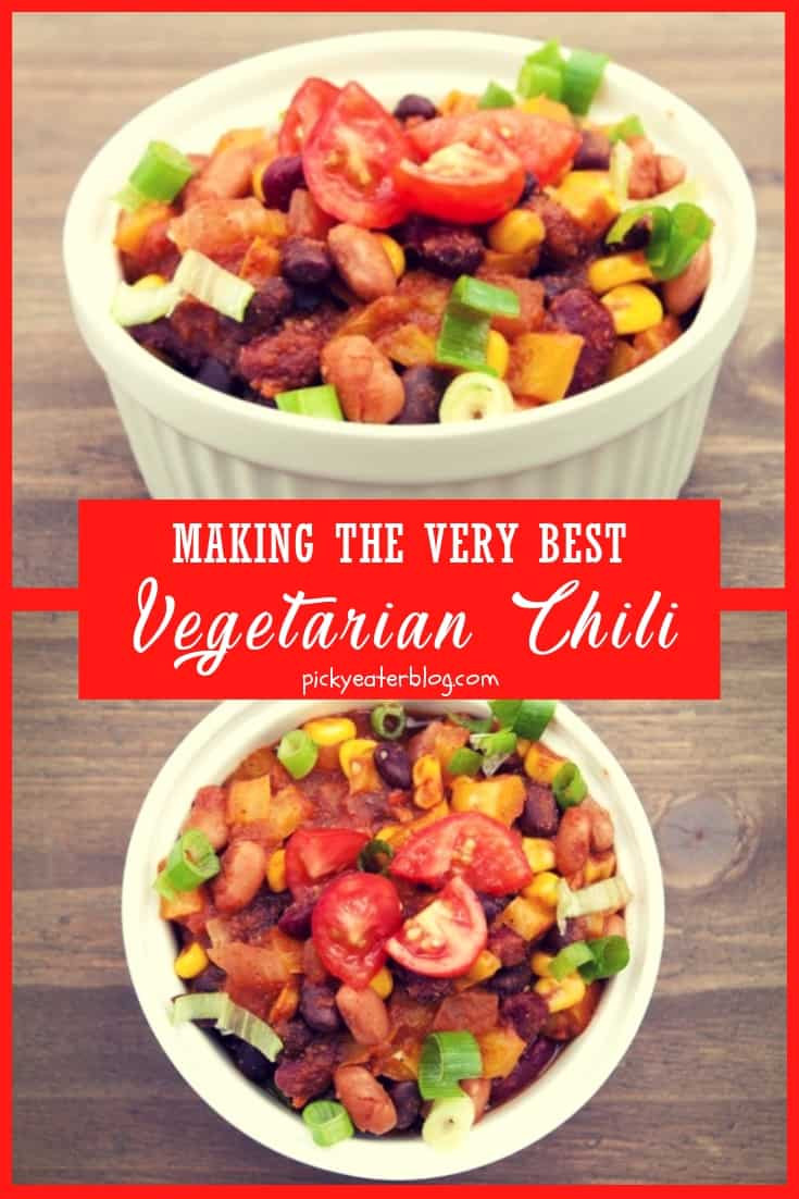 Vegetarian Recipes For Picky Eaters
 The Best Ve arian Chili EVER The Picky Eater