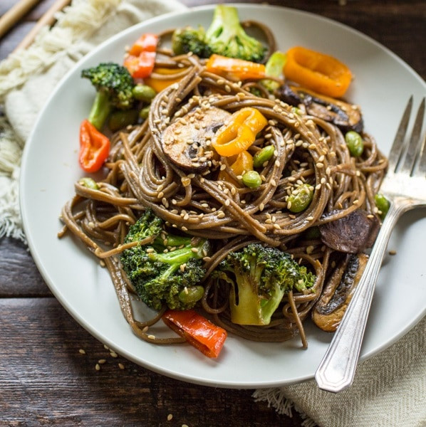 Vegetarian Soba Noodles
 10 Easy Ve arian Dinner Recipes from Around the World