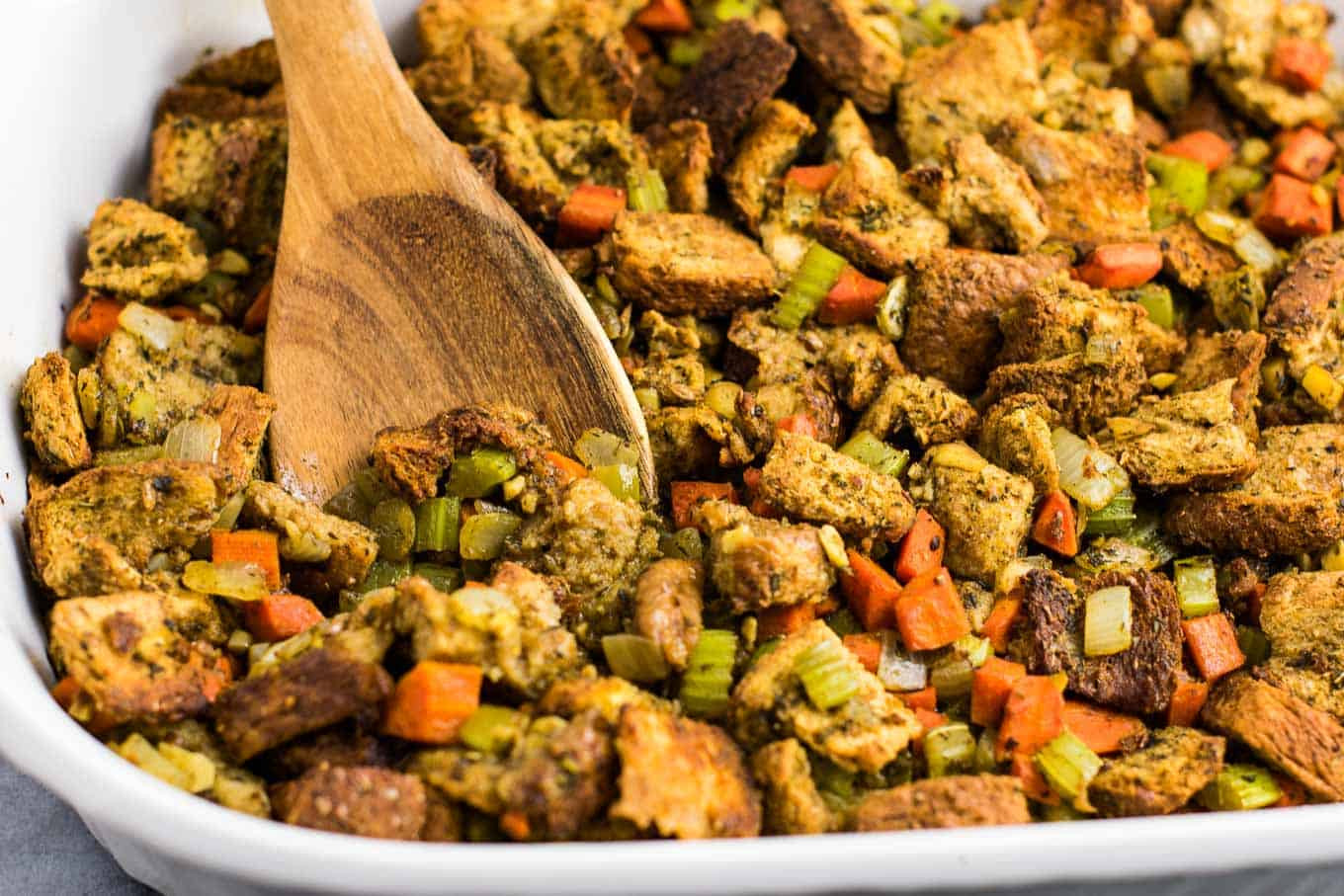 Vegetarian Thanksgiving Stuffing
 The Best Vegan Stuffing Recipe Build Your Bite