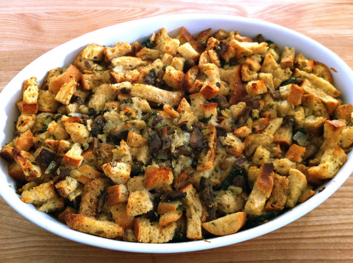 Vegetarian Thanksgiving Stuffing
 Great Edibles Recipes Ve arian Stuffing Weedist