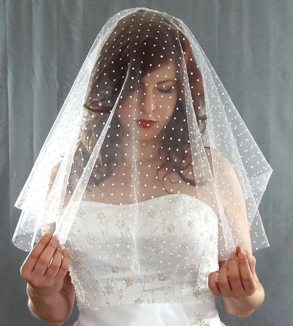Veil Material Wedding
 Wedding Veils What is the Difference Between Veil Fabrics