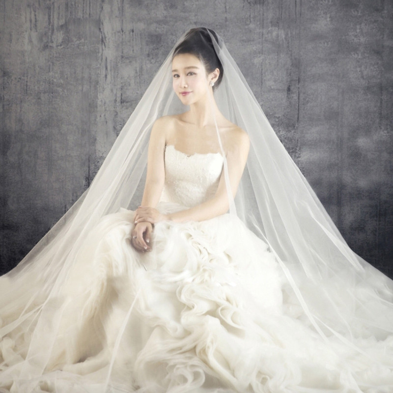 Veil Material Wedding
 Aliexpress Buy Designer super transparent wedding