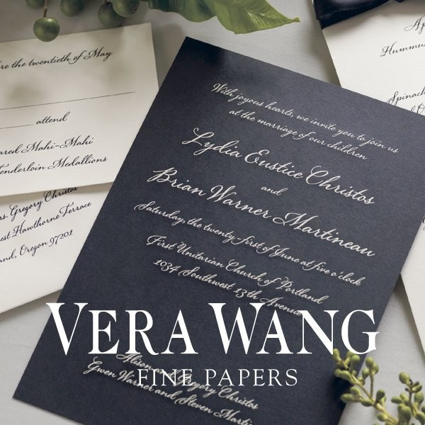 Vera Wang Wedding Invitations
 Vera Wang Fine Papers Wedding Invitations New York New