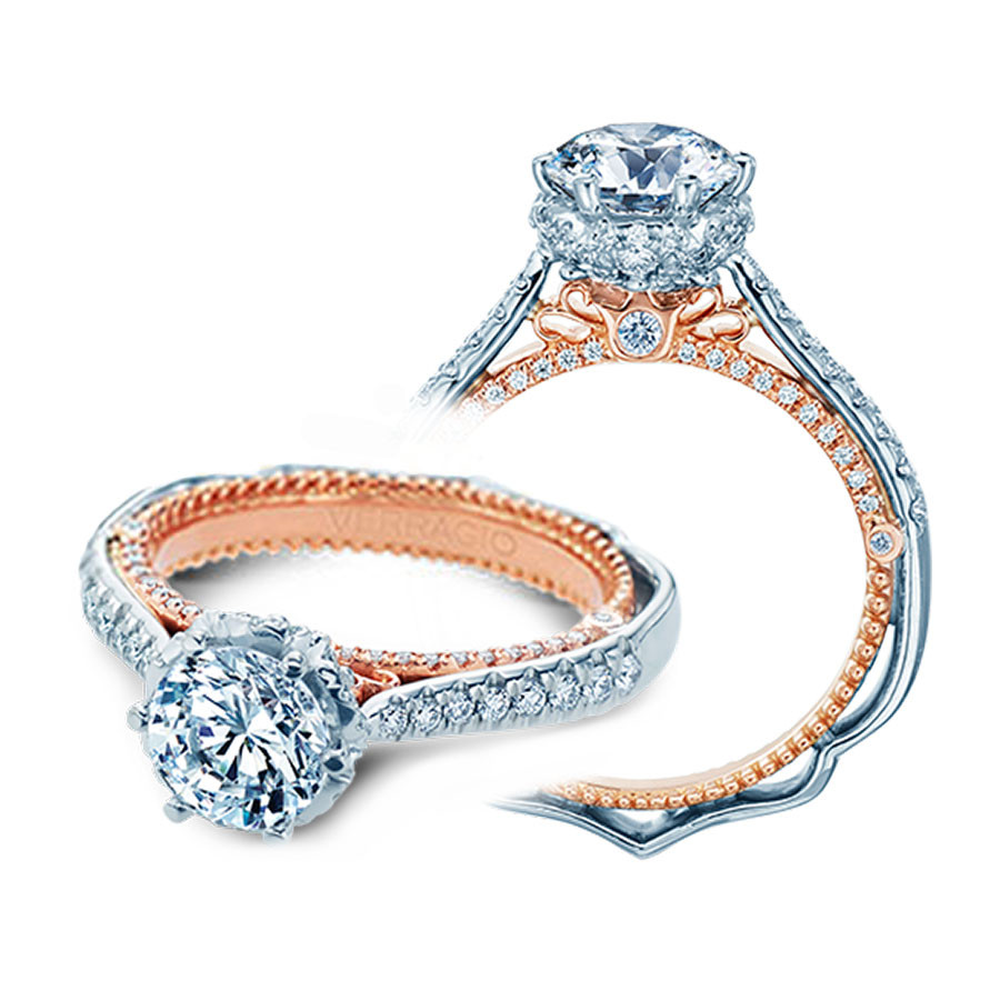 Verragio Wedding Rings
 Verragio VENETIAN 5070D 0 55ctw Diamond Engagement Ring