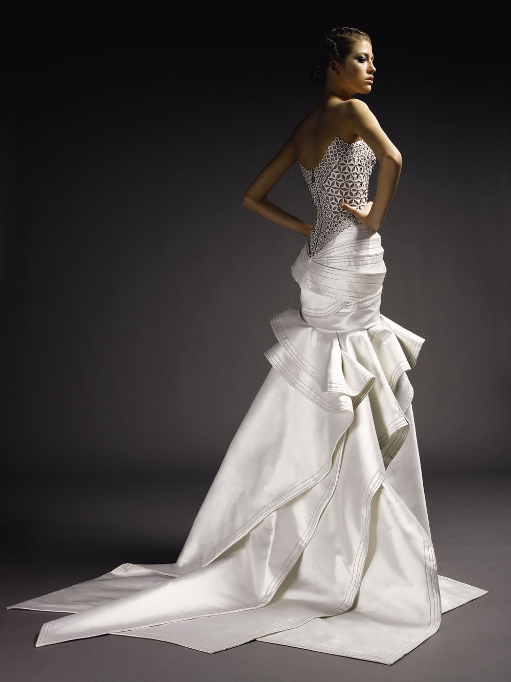 Versace Wedding Dresses
 Rachel Coletta Design Inspiration Versace Structure