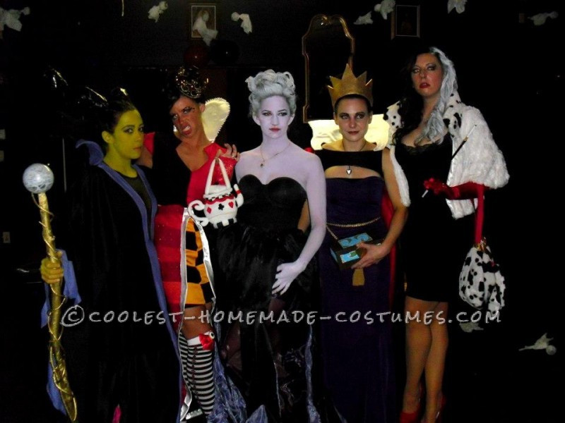 Villain Costumes DIY
 Fantastic Female Disney Villains Group Costume