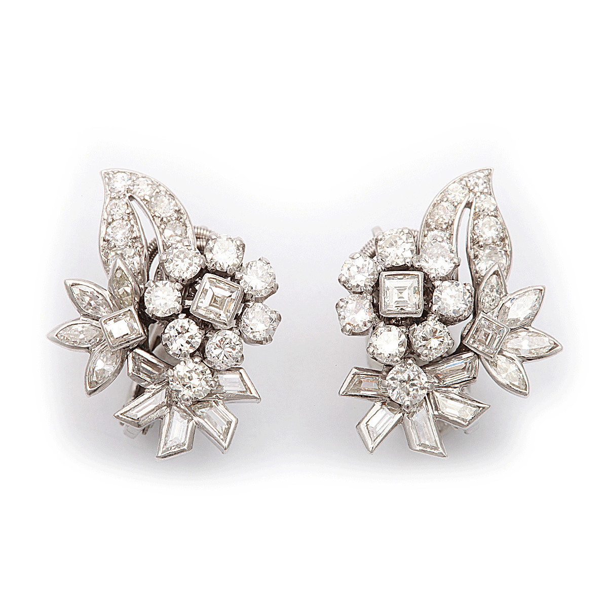 Vintage Diamond Earrings
 Diamond Jewelry Russie