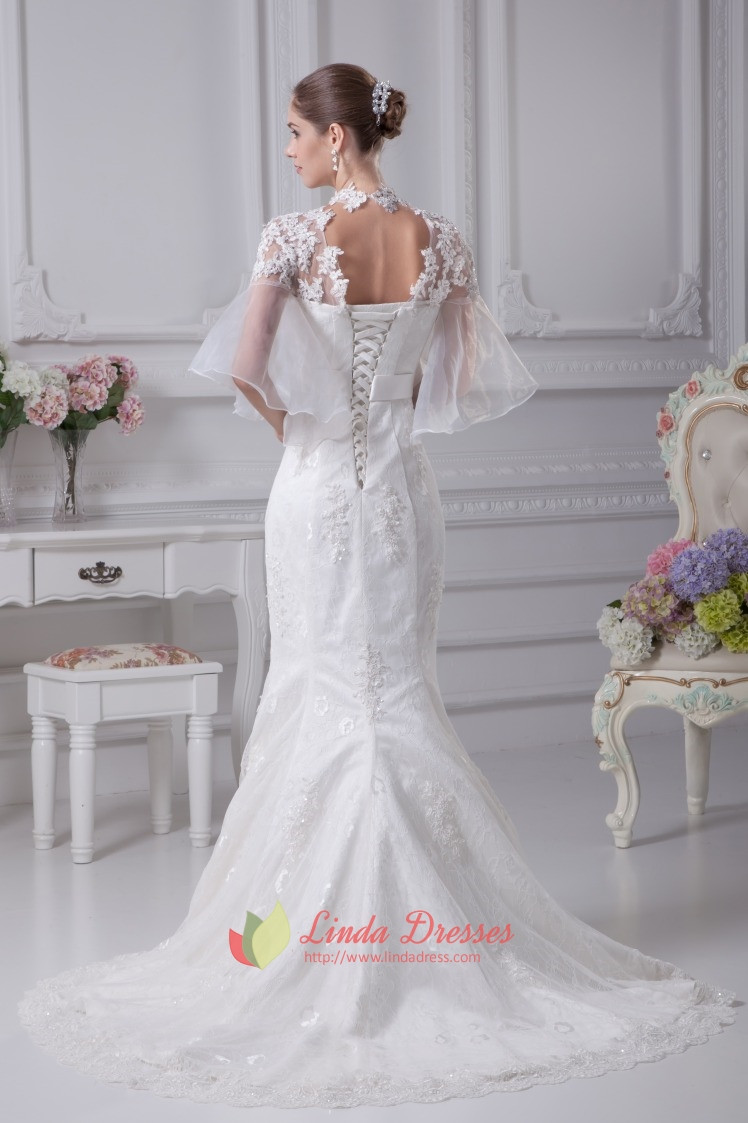 Vintage Inspired Lace Wedding Dresses
 Vintage Inspired Lace Wedding Dresses Mermaid Lace