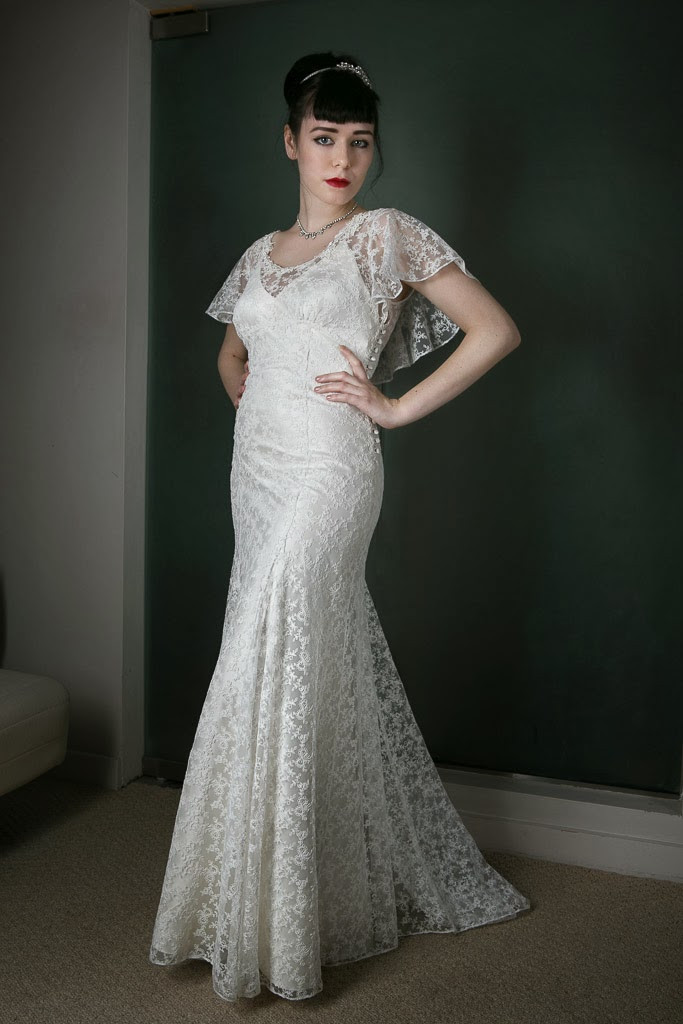 Vintage Inspired Lace Wedding Dresses
 Vintage Inspired Wedding Dress of the Week in dreamy
