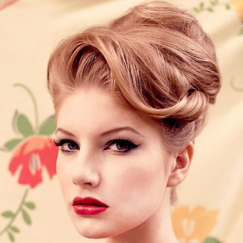 Vintage Updo Hairstyles
 50 Graceful Updos for Long Hair You ll Just Love