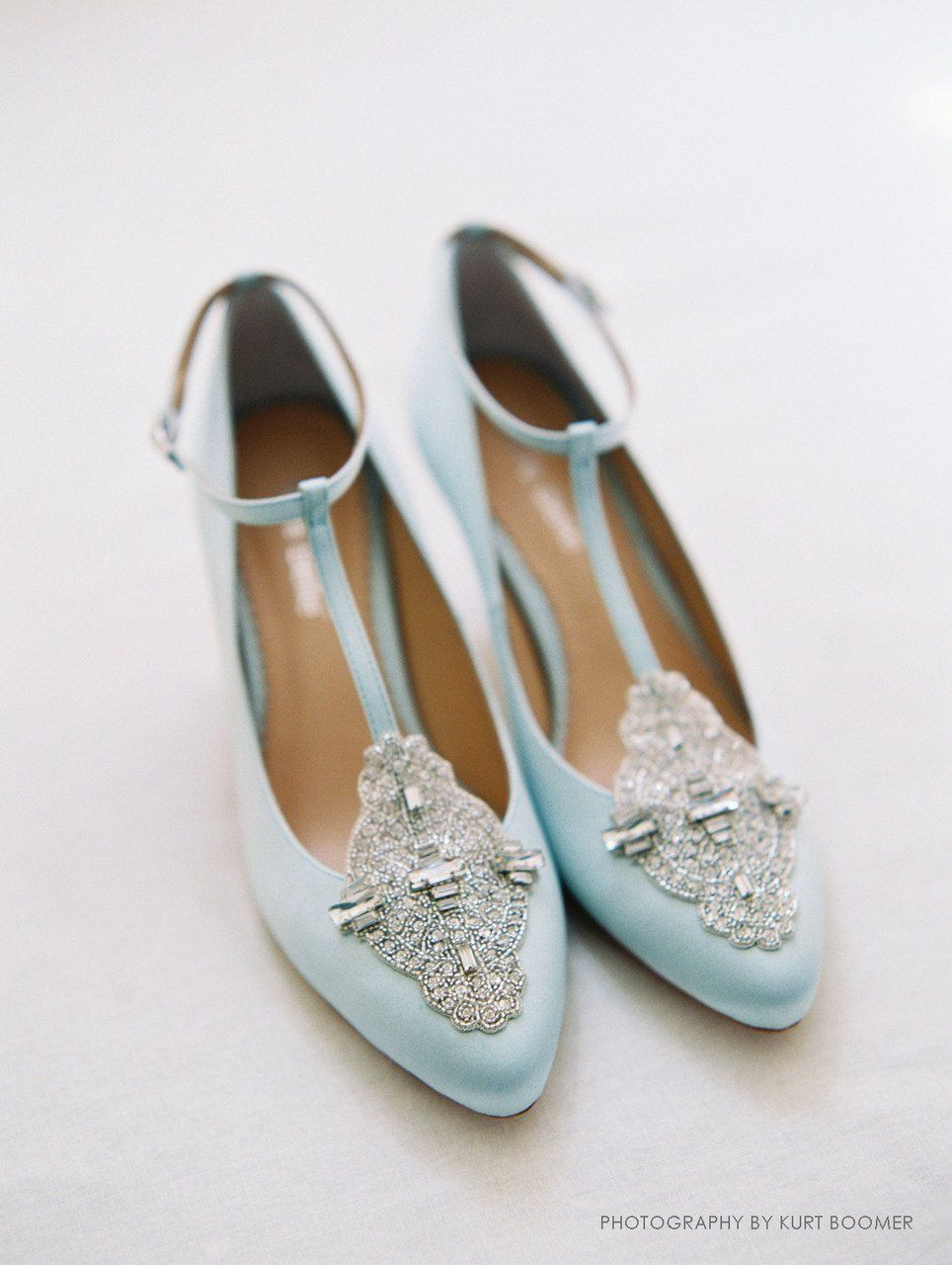 Vintage Wedding Shoes For Sale
 Something Blue Art Deco Wedding Shoes in 2019