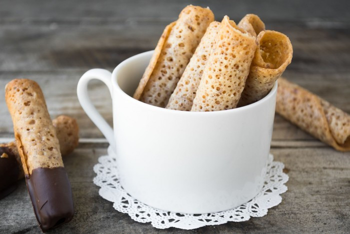 Wafer Cookies Recipe
 Reader s Recipes Almond Lace Wafers