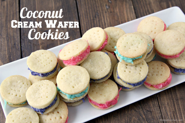 Wafer Cookies Recipe
 Coconut Cream Wafer Cookies Recipe Snappy Gourmet