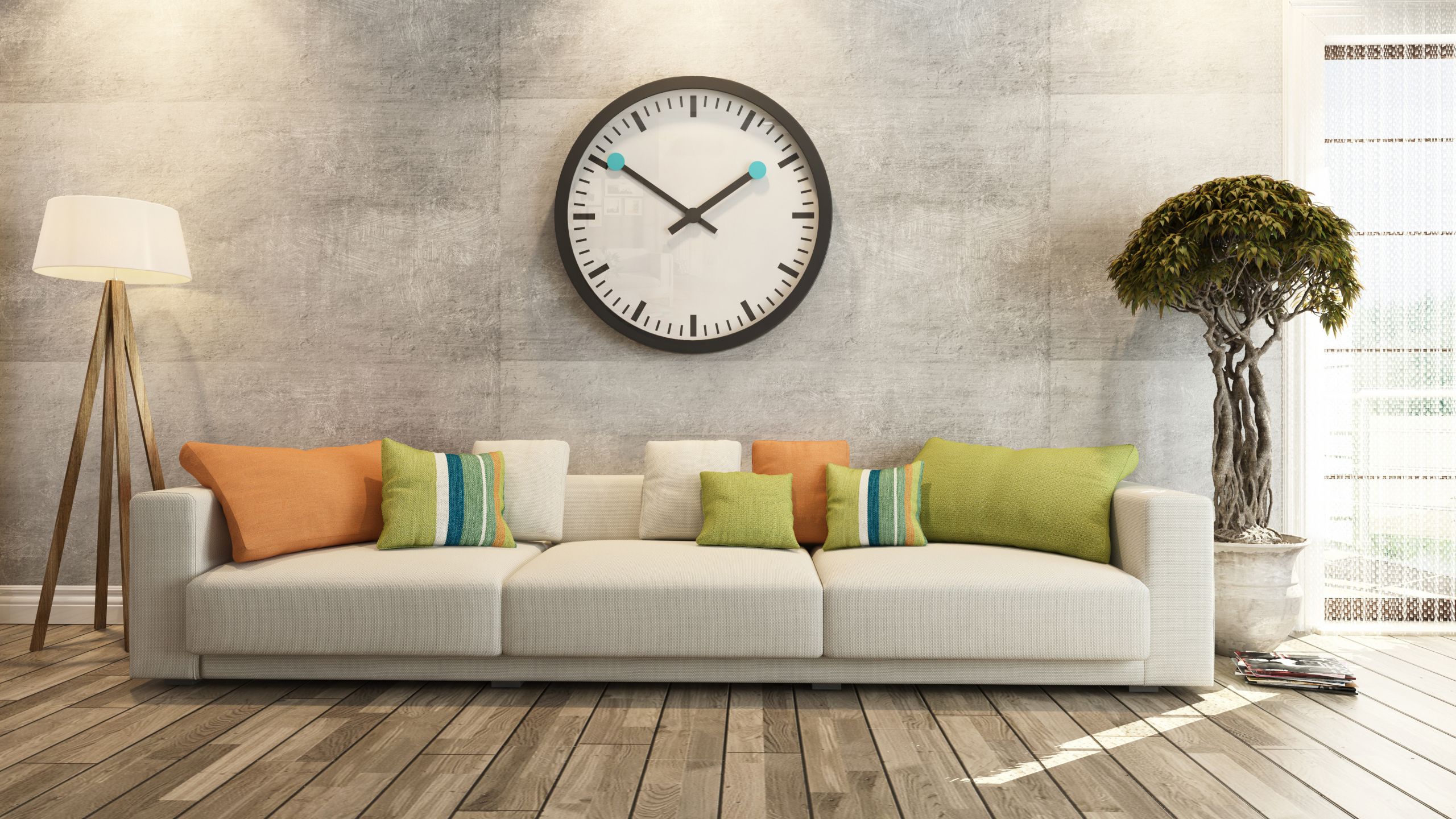 Wall Clock For Living Room
 How to Hang a Giant Wall Clock in Your Living Room
