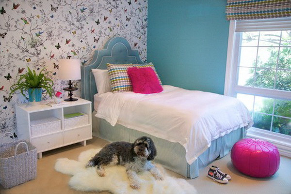 Wall Decor Teenage Girl Bedroom
 50 Cool Teenage Girl Bedroom Ideas of Design Hative