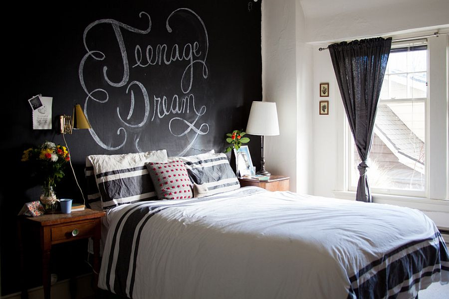 Wall Paints For Bedroom
 35 Bedrooms That Revel in the Beauty of Chalkboard Paint