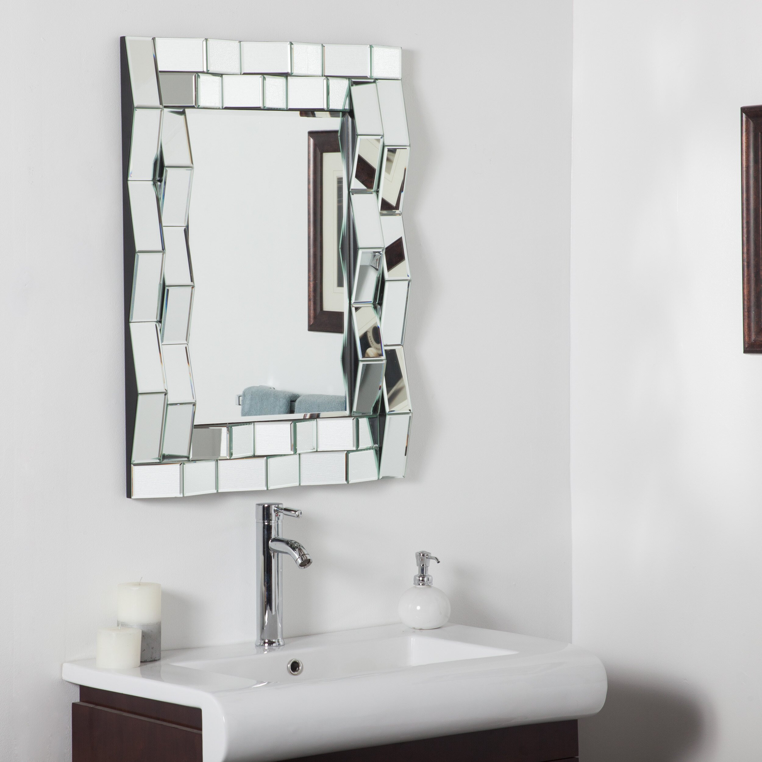 Walmart Bathroom Mirrors
 House of Hampton Alston Wall Mirror & Reviews