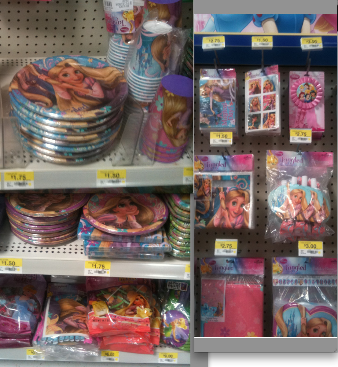 Walmart Birthday Party Decorations
 Tangled Birthday Party Supplies Walmart Price Round up