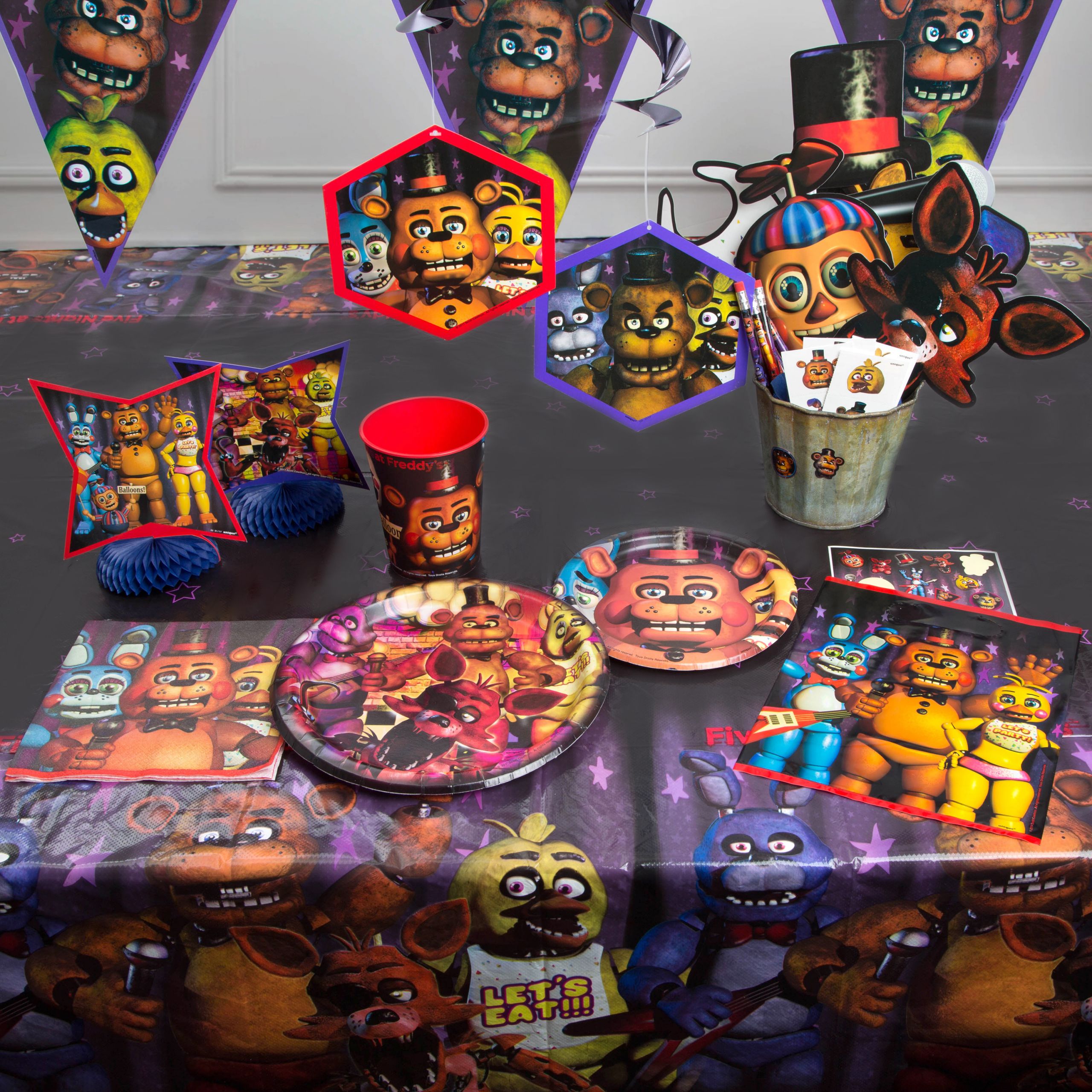 Walmart Birthday Party Decorations
 Five Nights at Freddy s Party Supplies Walmart