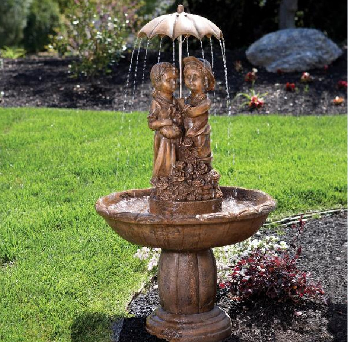 Water Fountain Landscape
 Gardens and Backyards Water Fountains Everything About