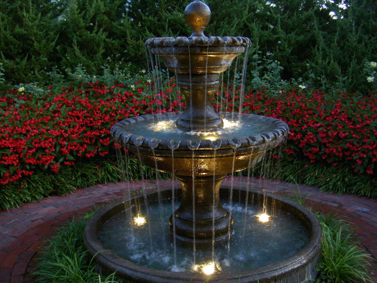 Water Fountain Landscape
 4 Great Outdoor Fountains Tips for Gardens The Trent