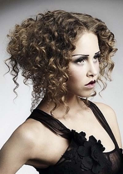 Wavy Updo Hairstyle
 Curly Updo Hairstyles Short Hair
