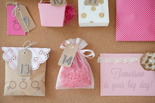 Wedding Advent Calendar Gift Ideas
 Gifts from the Girls Bridal Advent Calendar – Mrs2Be