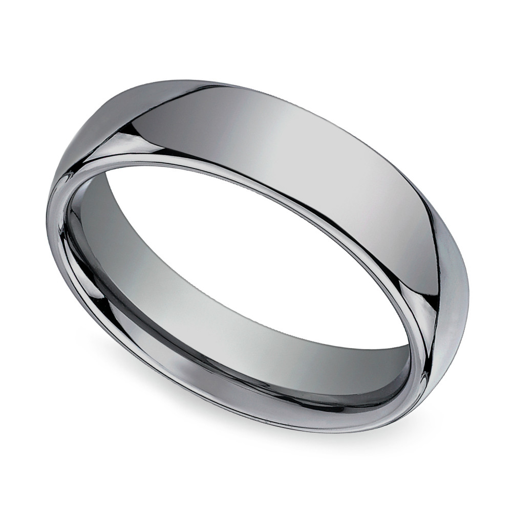 Wedding Band For Men
 fort Fit Men s Wedding Ring in Tungsten 6mm