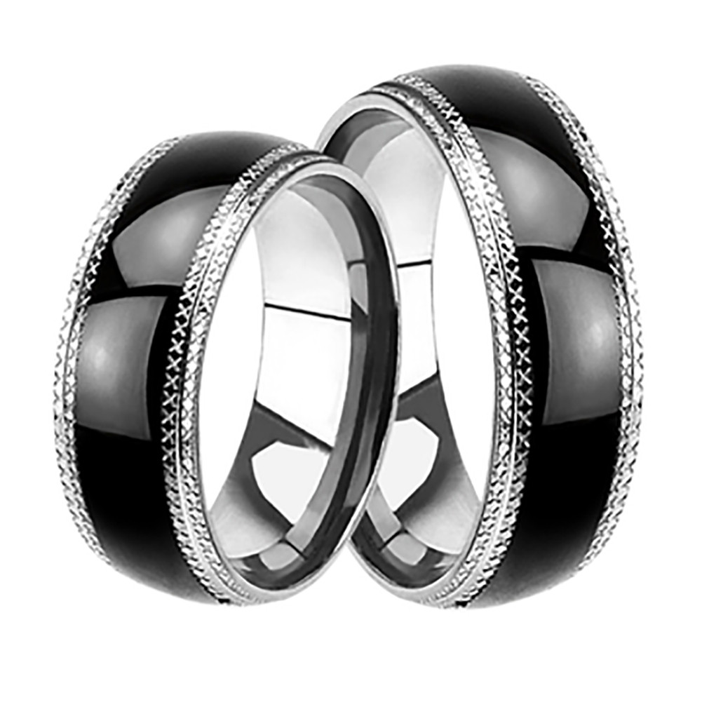 Wedding Band Sets For Him And Her
 LaRaso & Co His and Hers Wedding Band Set Matching