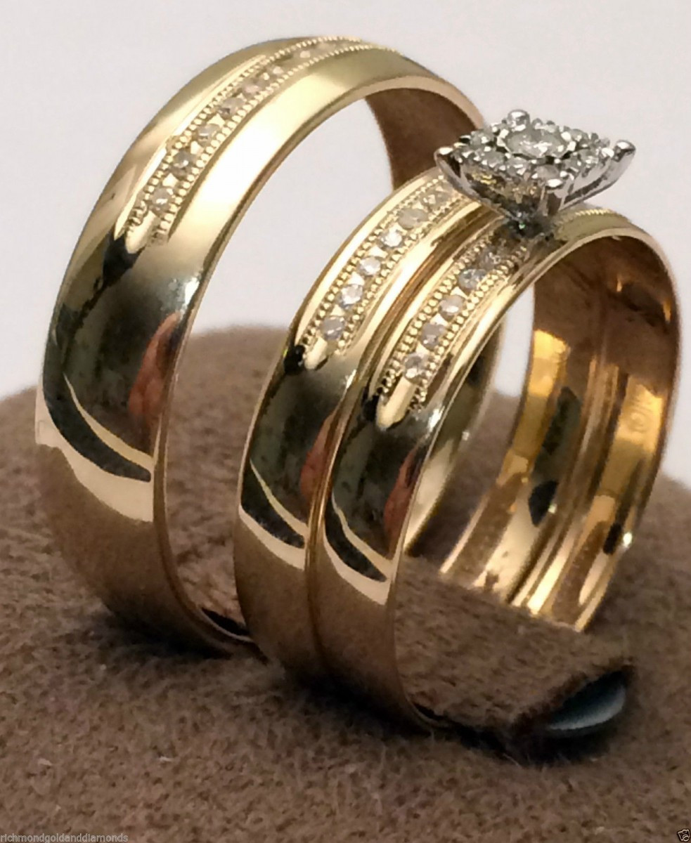 Wedding Band Sets For Him And Her
 Cheap Wedding Rings Sets For Him And Her Wedding Rings