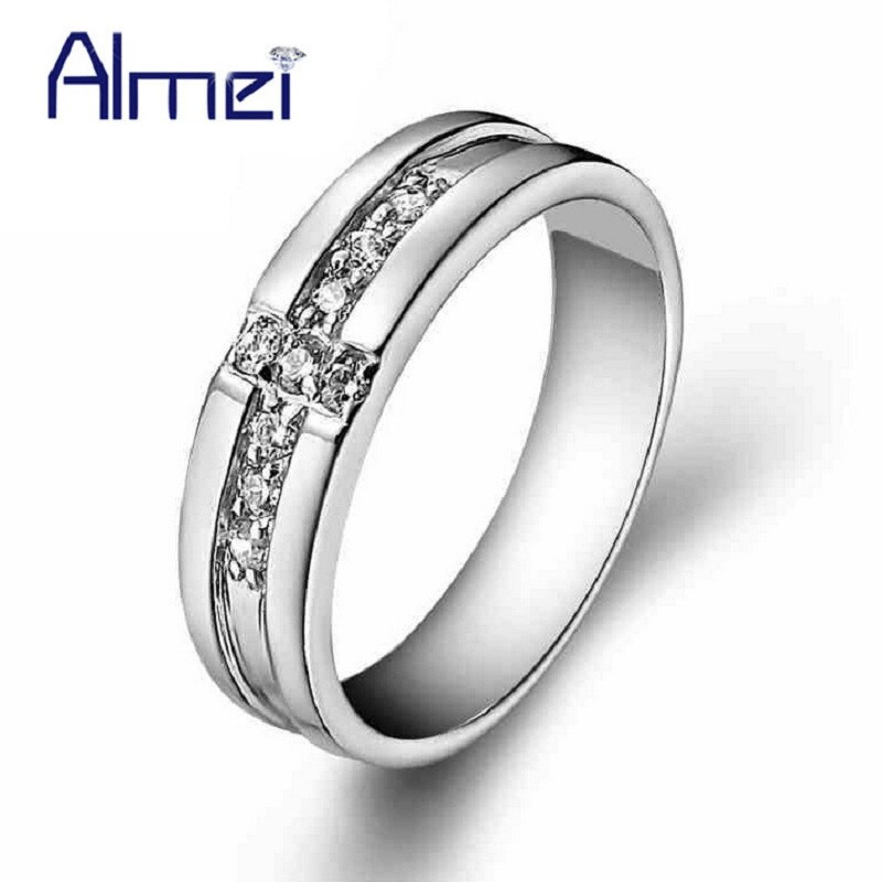 Wedding Bands On Sale
 Aliexpress Buy Classic Rhinestone Rings for Men