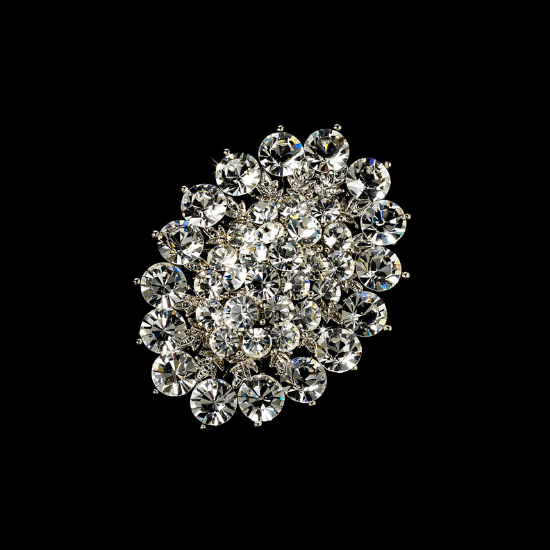 Wedding Brooches
 Wholesale Crystal Vintage Brooch for Gown or Hair by