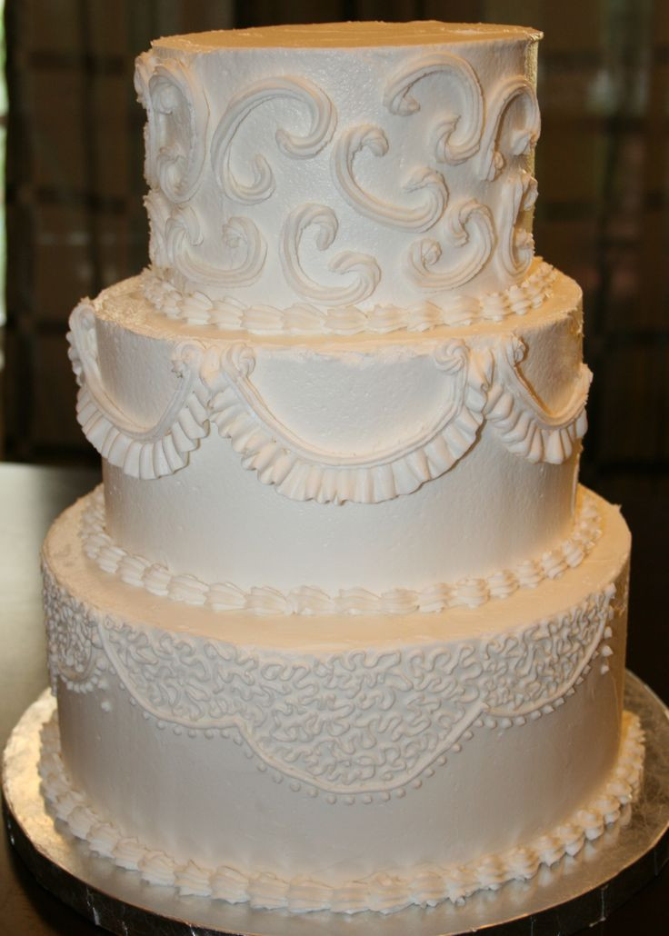 Wedding Cake Frosting
 buttercream frosting wedding cakes